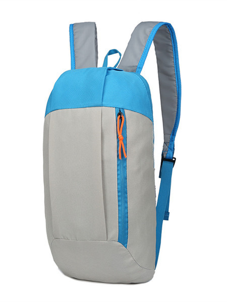 Kelių spalvų kasdieninė vyriška kuprinė su užtrauktuku ir rankena