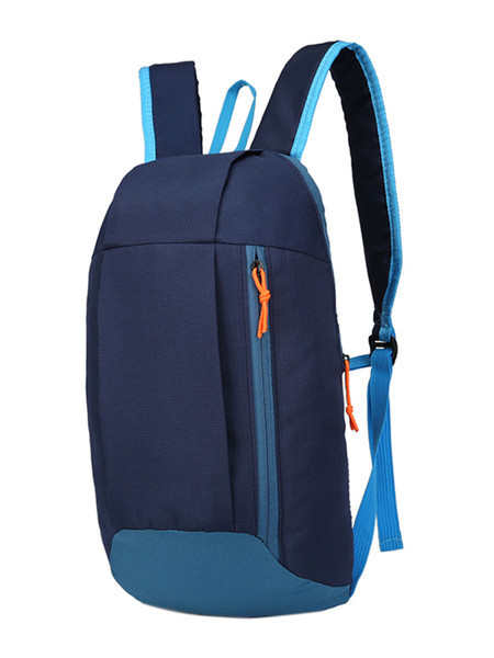 Kelių spalvų kasdieninė vyriška kuprinė su užtrauktuku ir rankena