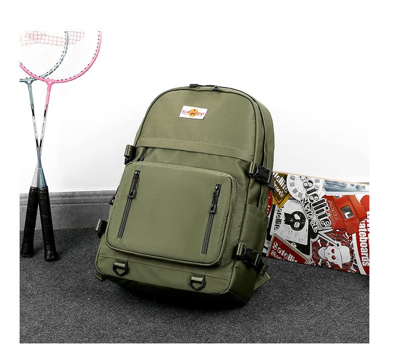 Мъжка раница от текстил с джобове