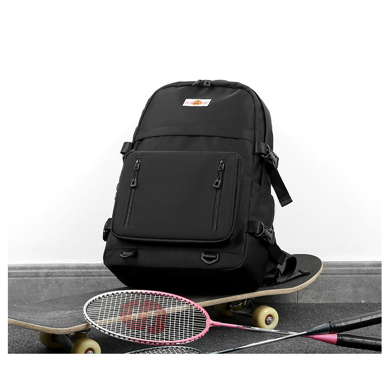 Мъжка раница от текстил с джобове