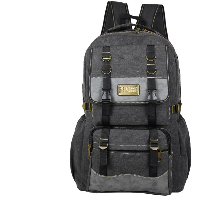 Rucsac textil pentru bărbați cu două buzunare frontale - două modele