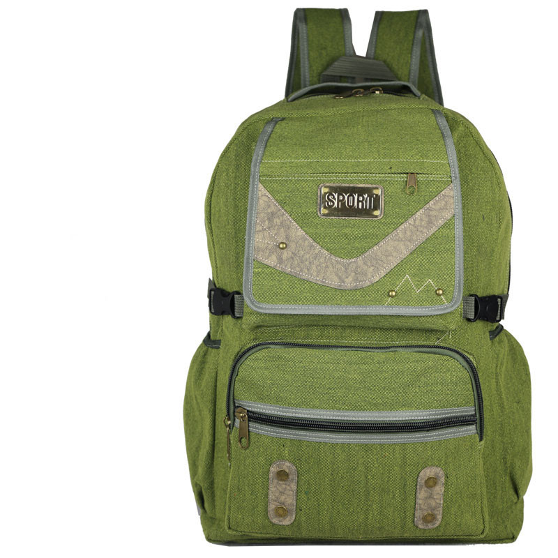 Rucsac textil pentru bărbați cu două buzunare frontale - două modele