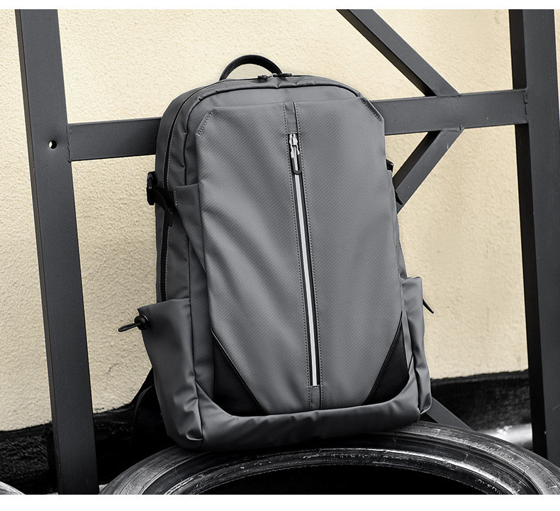 Нов модел мъжка раница от текстил с цип