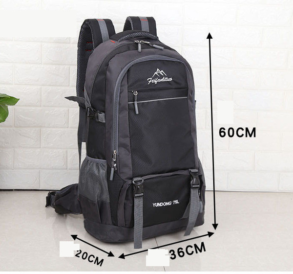 Нов модел мъжка туристическа раница с предни джобове