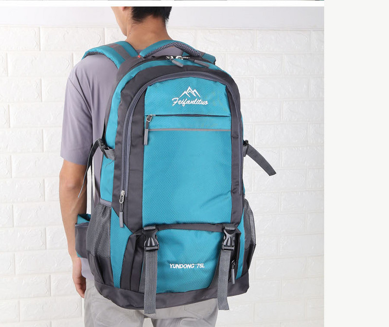 Нов модел мъжка туристическа раница с предни джобове