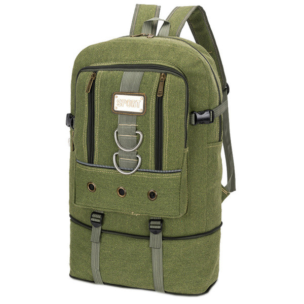 Нов модел голяма мъжа раница с метални елементи