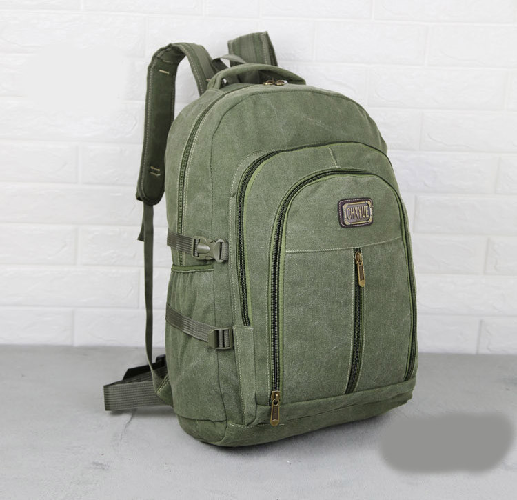 Мъжка раница от  текстил с джобове