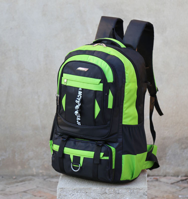 Спортна мъжка раница с надпис и цип