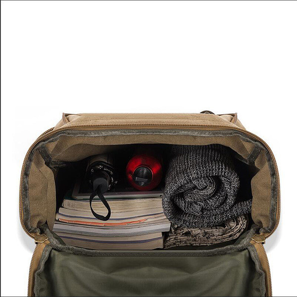 Нов модел мъжка раница от текстил -с цип