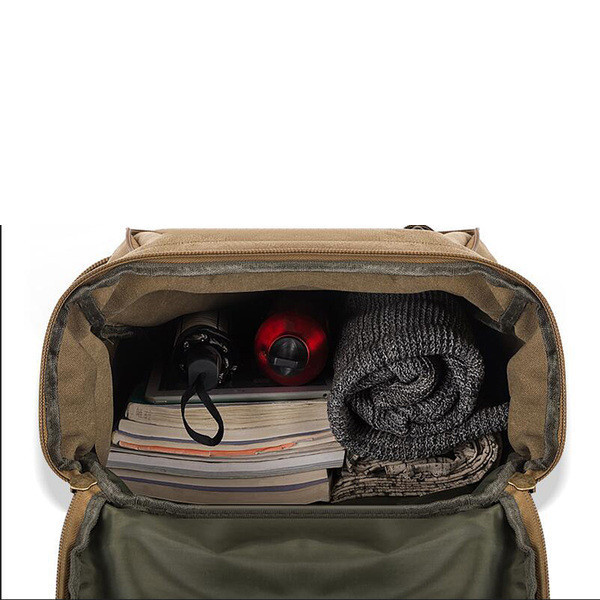 Нов модел мъжка раница от текстил -с цип