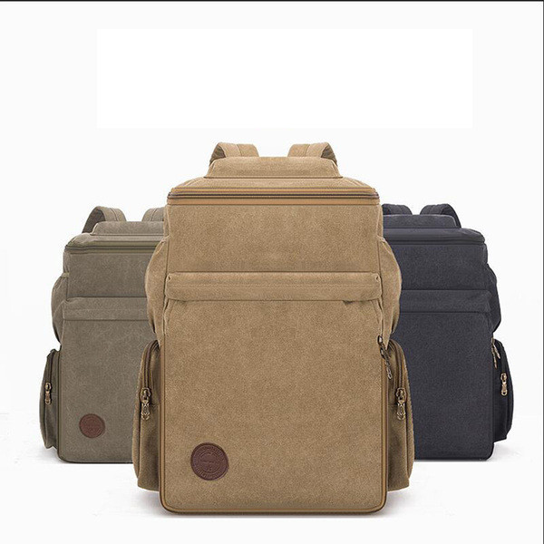 Нов модел мъжка раница от текстил -с цип