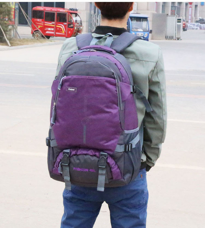 Нов модел мъжка раница от текстил в няколко цвята