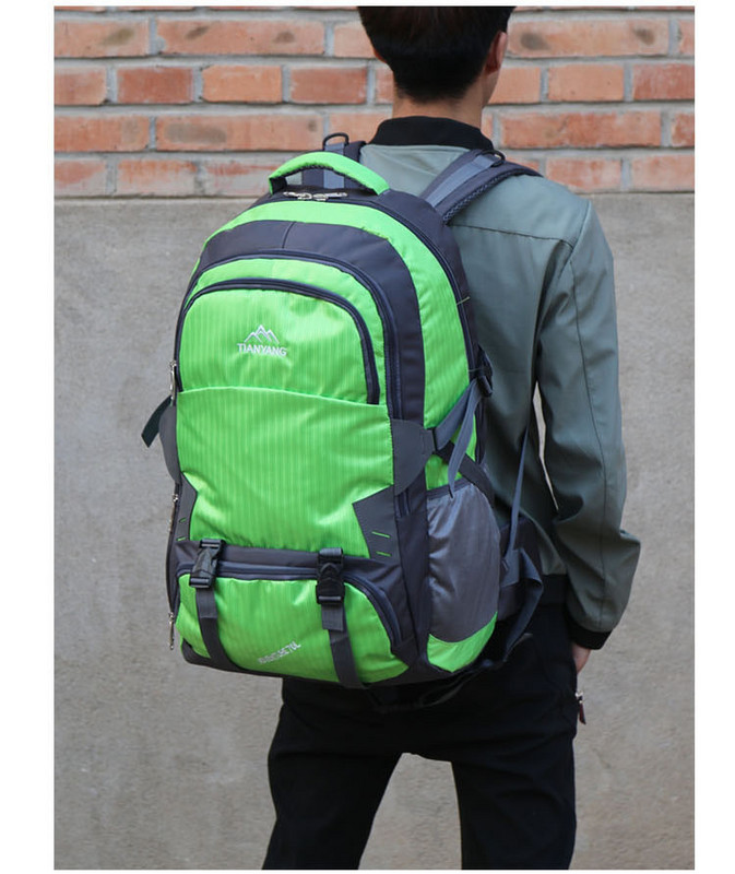 Rucsac de zi cu zi textil pentru bărbați cu buzunar frontal în mai multe culori