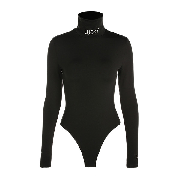 Body de dama zilnic cu guler polo si broderie