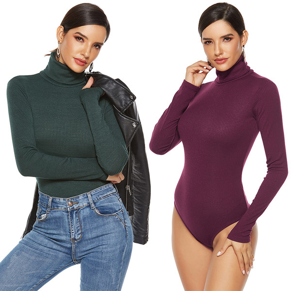 Model nou de corp de dama cu maneci lungi - model curat