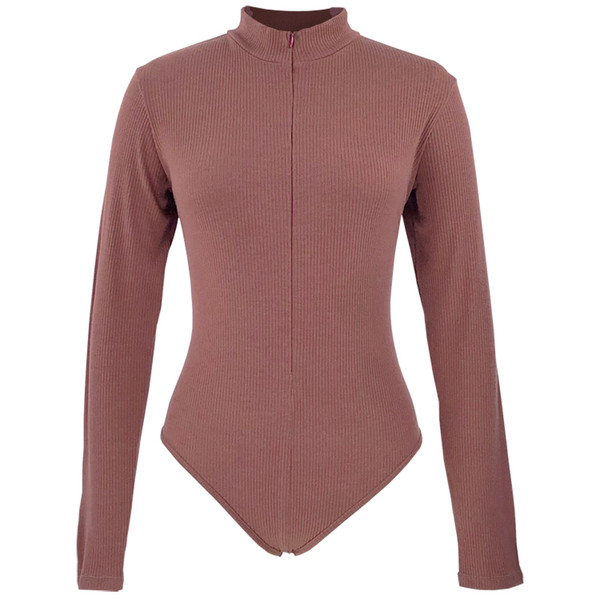 Corp de damă cu decolteu spitz și mâneci lungi