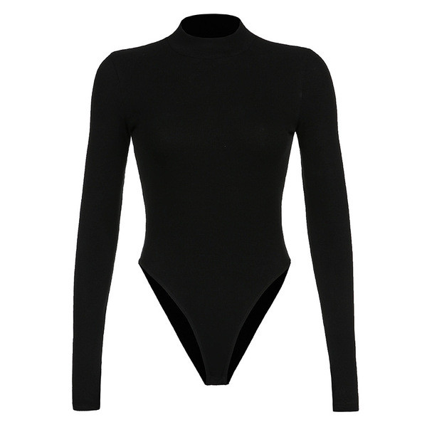 Corp de damă modern, cu mâneci lungi și guler polo