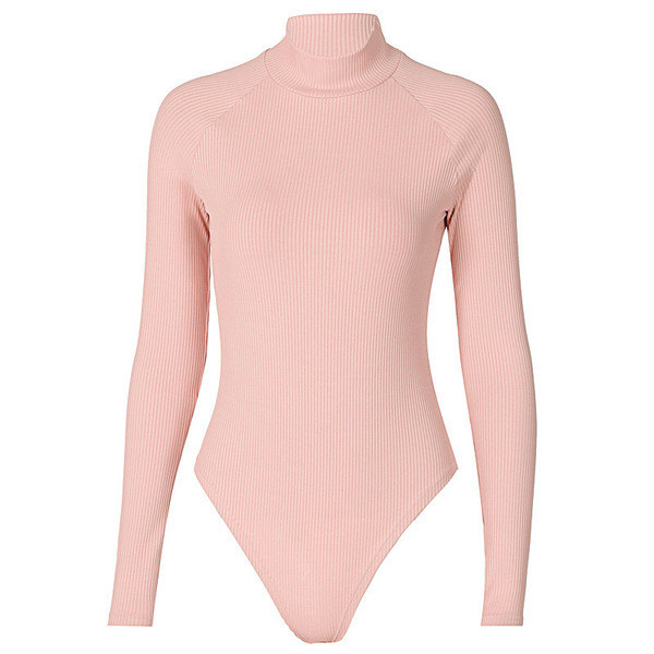 Model nou de body dama cu guler polo si maneci lungi in mai multe culori