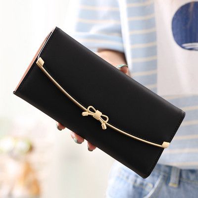 Νέο μοντέλο γυναικείο πορτοφόλι με κορδέλα