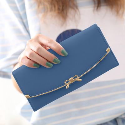 Νέο μοντέλο γυναικείο πορτοφόλι με κορδέλα