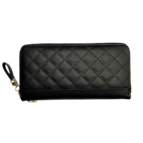 Portofel de dama modern din piele ecologica cu fermoar