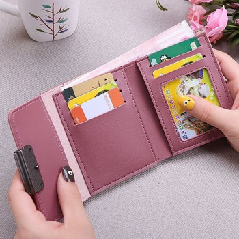 Нов модел кожен дамски портфейл в няколко цвята