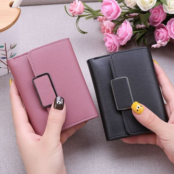 Model nou portofel de dama din piele in mai multe culori