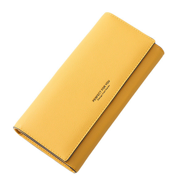 Portofel de dama modern cu inchidere metalica