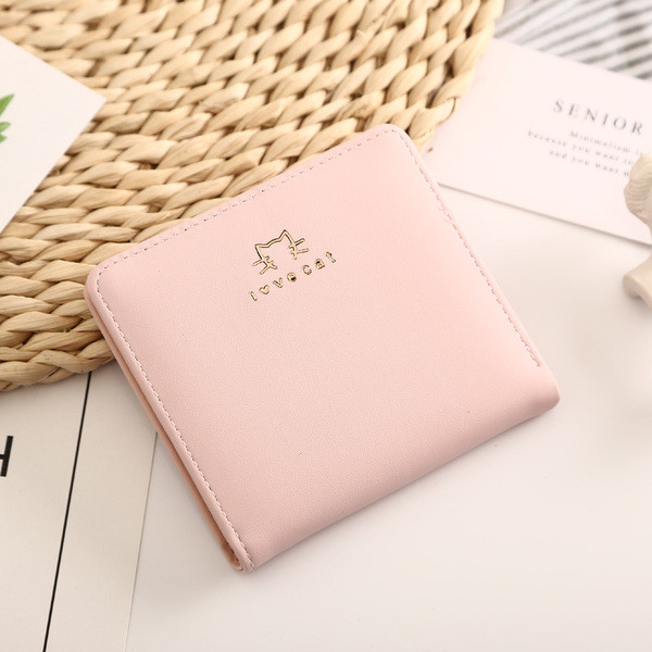 Naiste väike metallist kinnitusega rahakott