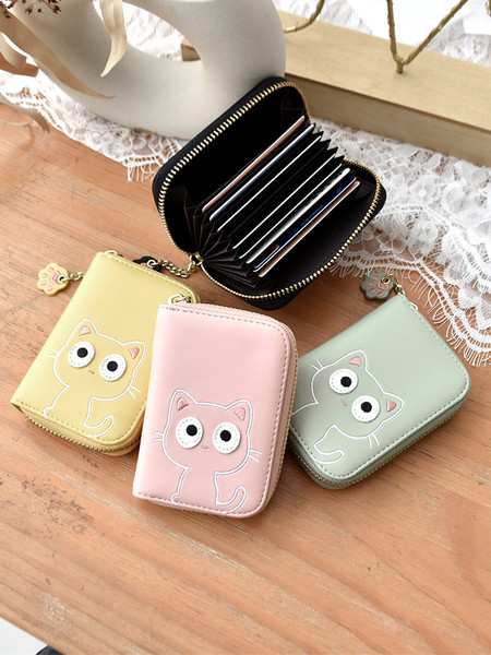 Portofel de dama din piele model nou cu broderie