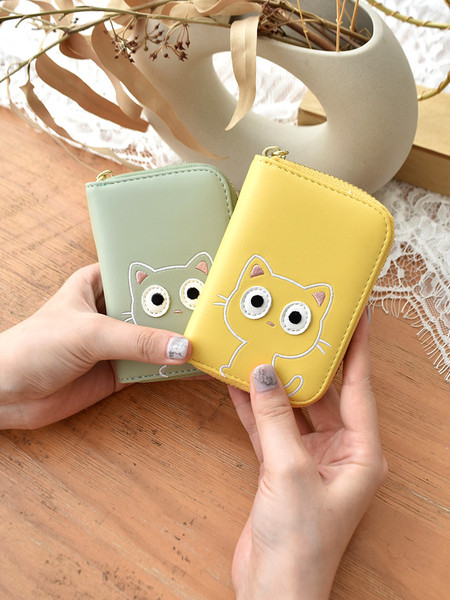 Portofel de dama din piele model nou cu broderie