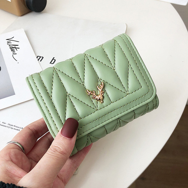 Portofel de dama model nou cu element metalic