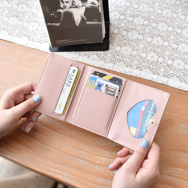 Uus mudel naiste rahakott ökonahast 3D elemendiga