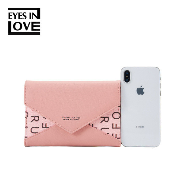 Portofel de dama cu inchidere metalica