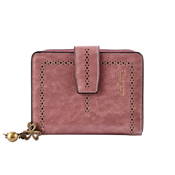 Naiste rahakott ökonahast metallelemendiga