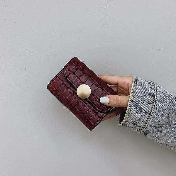 Moodne naiste väike rahakott ökonahast