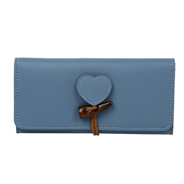 Portofel casual de dama din piele in mai multe culori