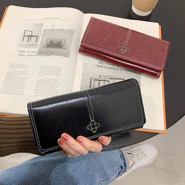 Naiste vabaaja rahakott tikandiga ökonahast