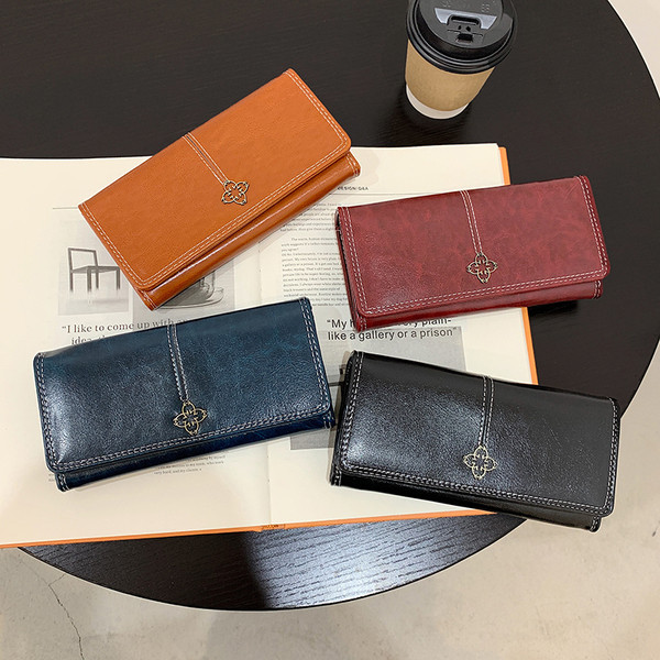 Naiste vabaaja rahakott tikandiga ökonahast