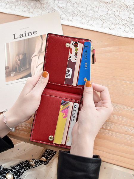 Portofel de dama modern cu spatiu pentru carduri