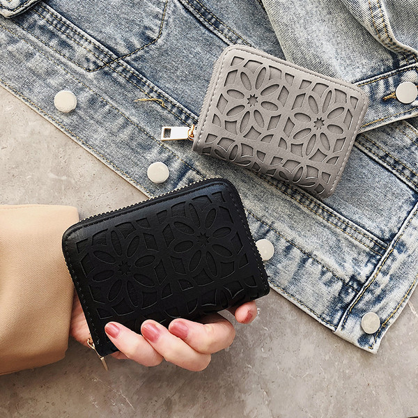 Uue mudeli väike lillemotiividega naiste rahakott