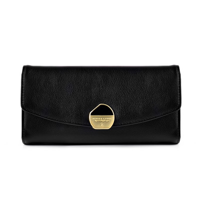 Portofel de dama model nou din piele cu catarama metalica