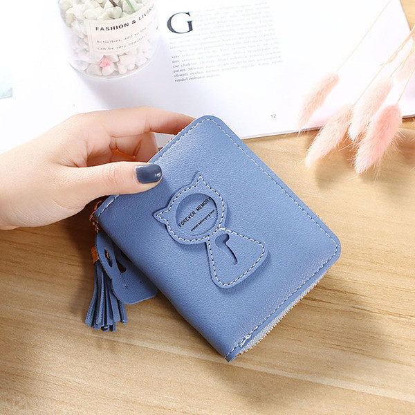 Portofel de dama cu ciucuri