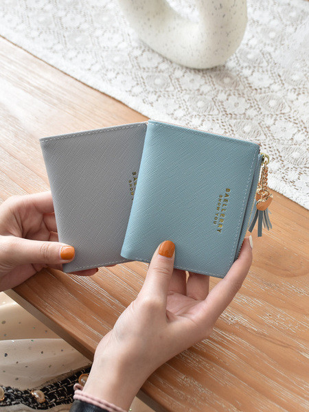 Portofel de dama cu ciucuri din imitatie de piele