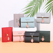 Portofel de dama cu inchidere metalica - piele ecologica