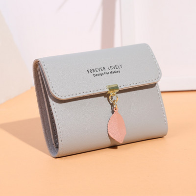 Portofel de dama cu inchidere metalica - piele ecologica