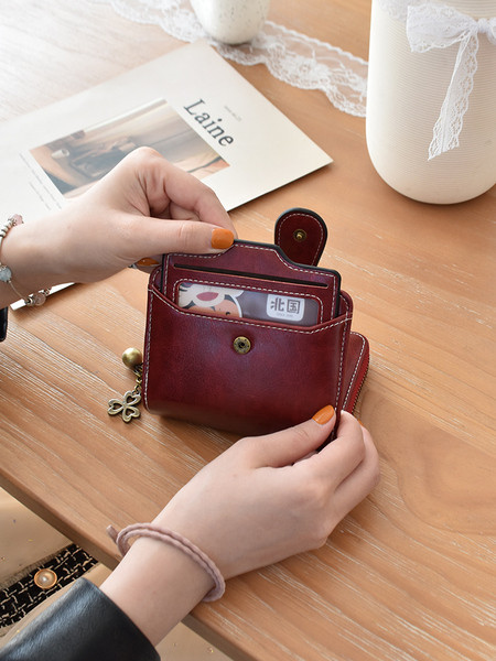 Uus mudel naiste väike kunstnahast rahakott