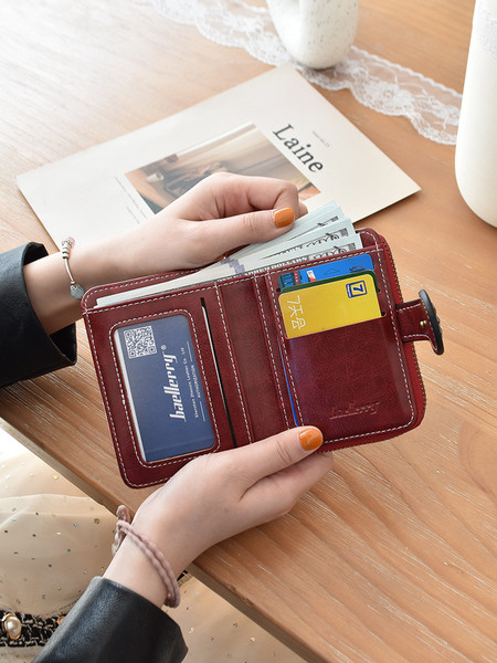 Uus mudel naiste väike kunstnahast rahakott