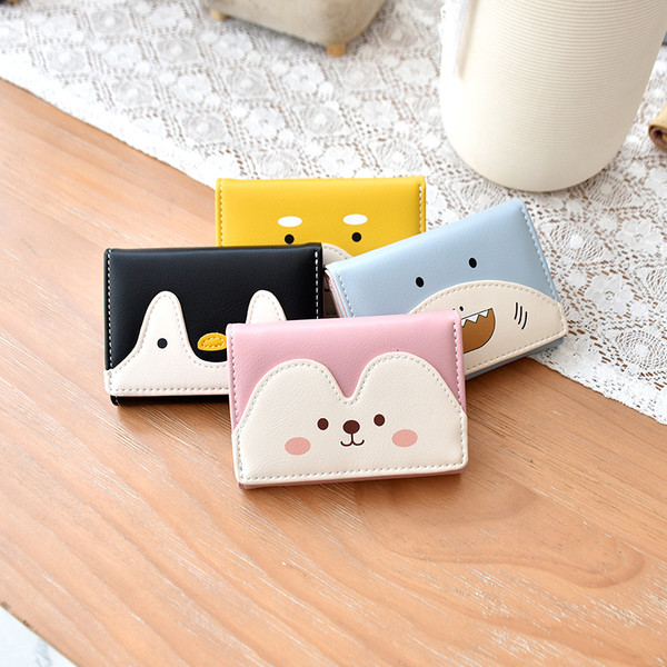 Naiste kunstnahast rahakott trükiga