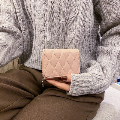 Portofel de dama modern din piele ecologica - model curat